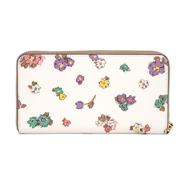 COACH コーチ　フローラル　ラウンドファスナー　長財布　A35 コーチ COACH 財布 長財布 レディース お花 花 フローラル