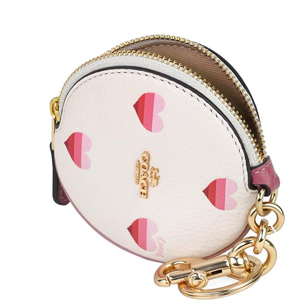 並行輸入 コーチ ポーチ COACH ストライプ ハートプリント CA044 IMLKOレディース ホワイト系 ピンク | COACH | 03