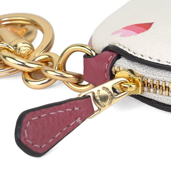 並行輸入 コーチ ポーチ COACH ストライプ ハートプリント CA044 IMLKOレディース ホワイト系 ピンク | COACH | 07