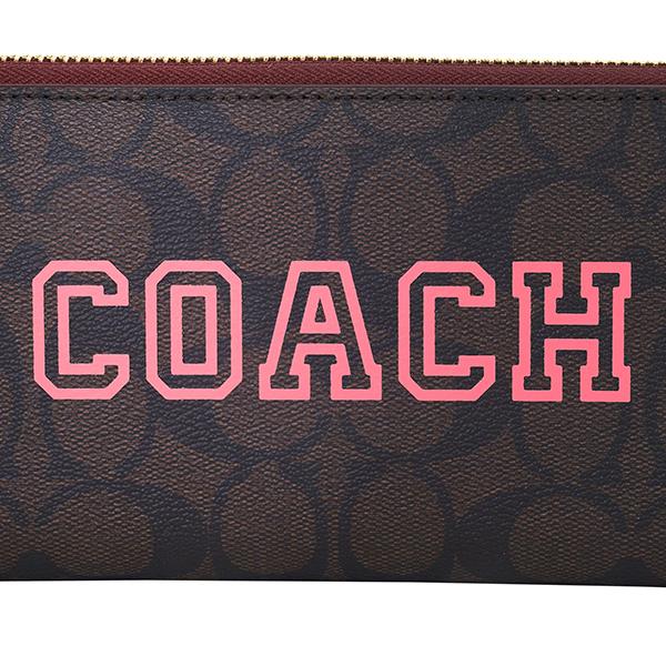 新品未使用✨COACH✨コーチ✨長財布ラウンドファスナー✨シグネチャーキャンバス COACH コーチ ラウンドファスナー長財布 シグネチャー