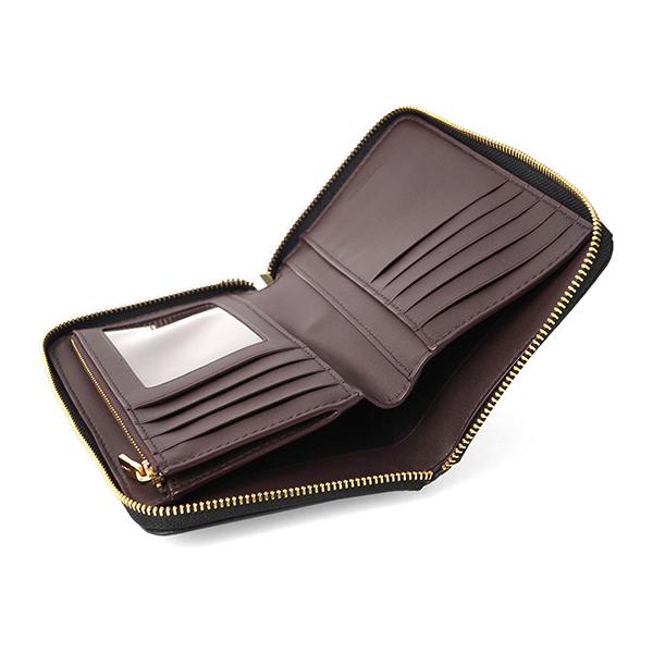 ピエロ コーチ 二つ折り財布 ミニウォレット シグネチャー ブラック COACH（コーチ） 並行輸入 2つ折り財布 シグネチャー CC942 IMBLK