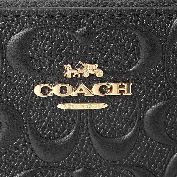 COACH（コーチ） 並行輸入 2つ折り財布 シグネチャー CC942 IMBLK