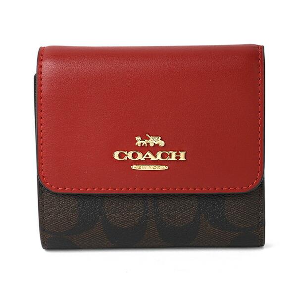 COACH（コーチ） 並行輸入 3つ折り財布 シグネチャー CE930 IMRVQ