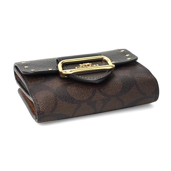 COACH コーチ 3つ折り財布 カラーブロック シグネチャー COACH コーチ 3つ折り財布 カラーブロック シグネチャー