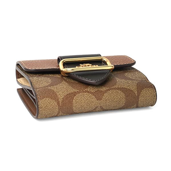 COACH コーチ 3つ折り財布 カラーブロック シグネチャー COACH コーチ 3つ折り財布 カラーブロック シグネチャー