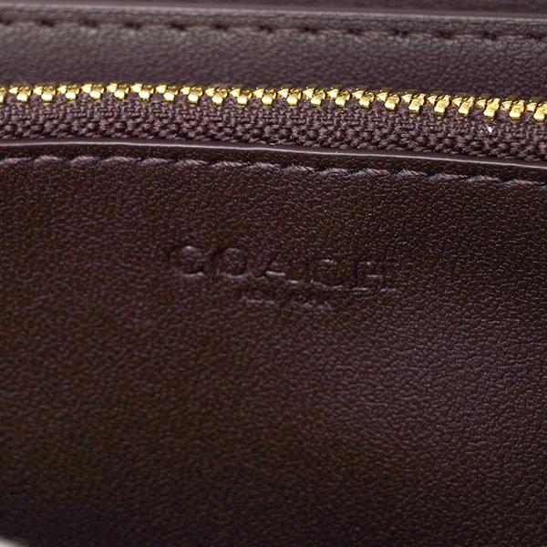 COACH コーチ 長財布(ラウンドファスナー) シグネチャー モノグラム  