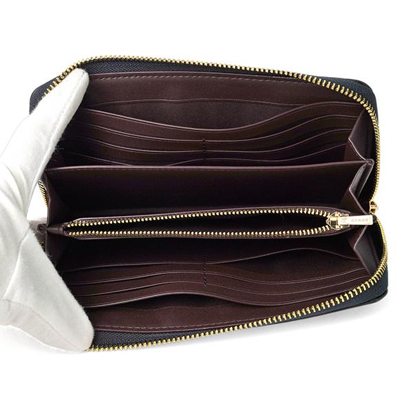 COACH 並行輸入 コーチ 長財布(ラウンドファスナー) シグネチャー
