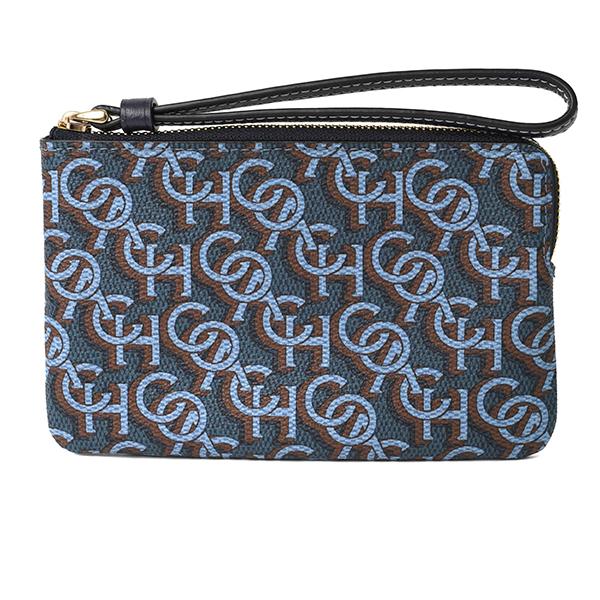 並行輸入 コーチ ポーチ COACH シグネチャー モノグラム CF548 IMNAVレディース ネイビー 紺 | COACH