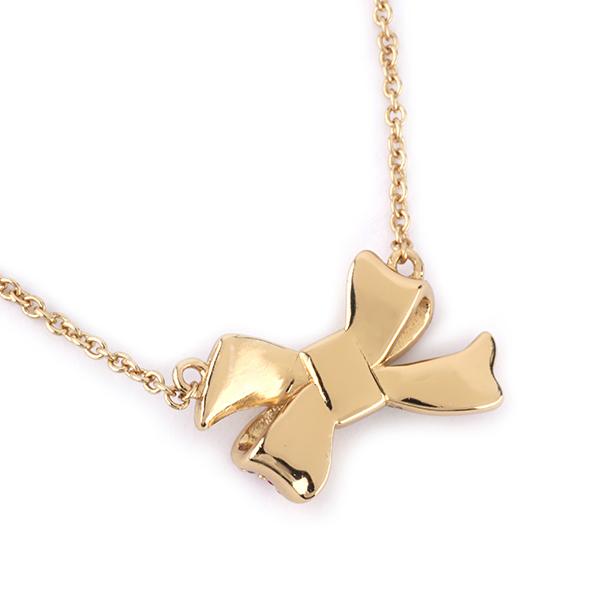 並行輸入 コーチ ネックレス COACH パヴェ ボウ CG079 GDMCレディース ゴールド 金 | COACH | 01