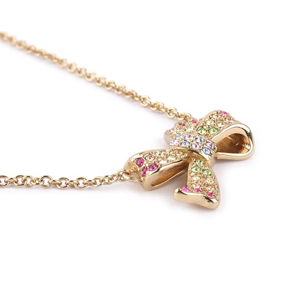 並行輸入 コーチ ネックレス COACH パヴェ ボウ CG079 GDMCレディース ゴールド 金 | COACH | 02