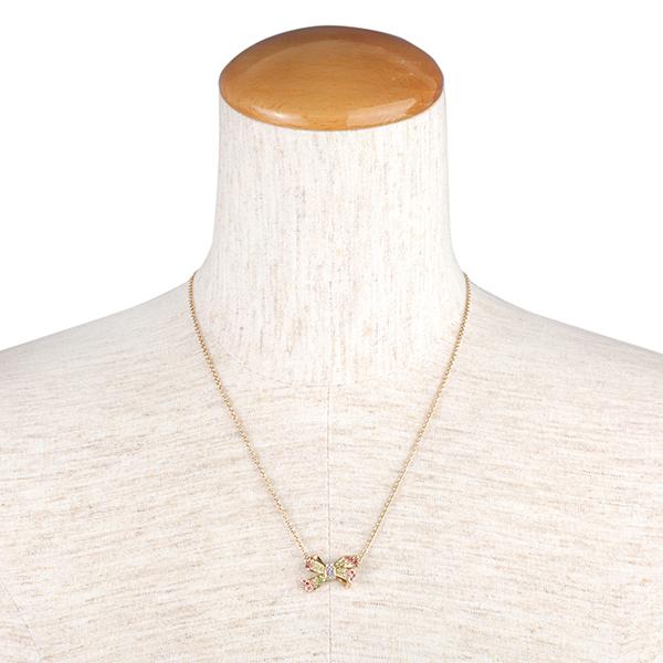 並行輸入 コーチ ネックレス COACH パヴェ ボウ CG079 GDMCレディース ゴールド 金 | COACH | 05