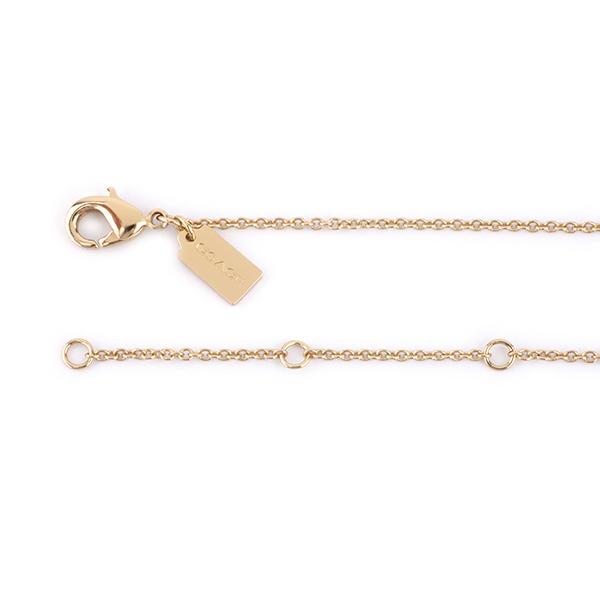 並行輸入 コーチ ネックレス COACH パヴェ ボウ CG079 GDMCレディース ゴールド 金 | COACH | 06