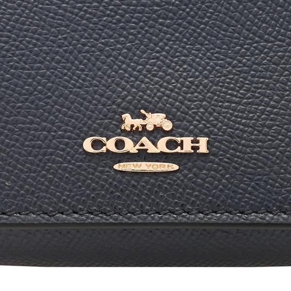COACH（コーチ） 並行輸入 3つ折り財布 クロスグレイン F37968 IMMID