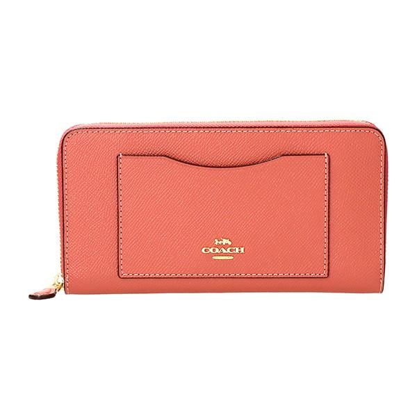 並行輸入 コーチ 長財布(ラウンドファスナー) ピンク系 COACH F54007 IMD0C 爆買 | COACH