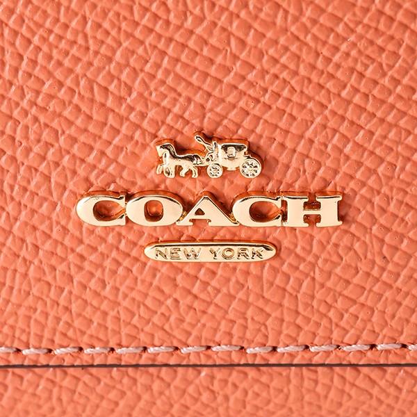 並行輸入 コーチ アウトレット 長財布(ラウンドファスナー) アコーディオン ジップ F54007 IMORO コーラルオレンジ/ゴールド 爆買 | COACH | 05