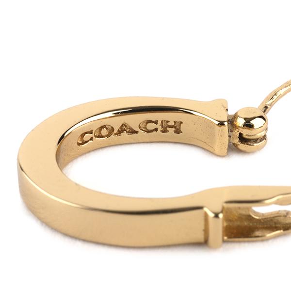COACH 並行輸入 コーチ ピアス パヴェ シグネチャー F54497 GLD