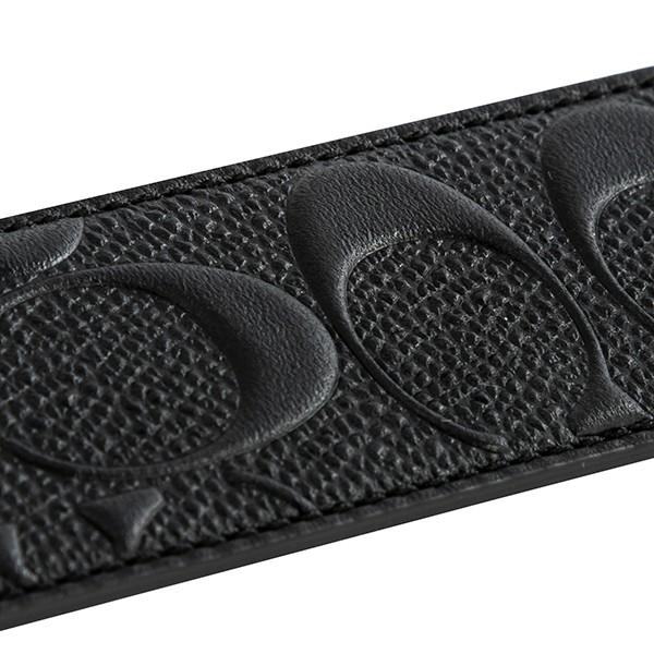 並行輸入 コーチ ベルト COACH シグネチャー レザー F55157 BLKメンズ ブラック 黒 | COACH | 06