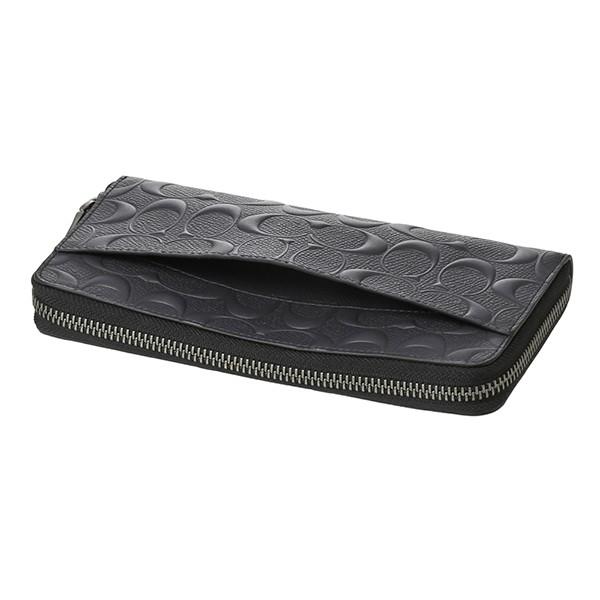 並行輸入 コーチ アウトレット 長財布(ラウンドファスナー) アコーディオン ジップ F58113 BHP ダークネイビー 爆買 | COACH | 06