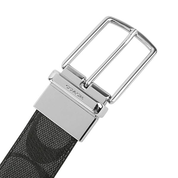 COACH コーチ ベルト シグネチャー F65242 CQ/BK : ブランド