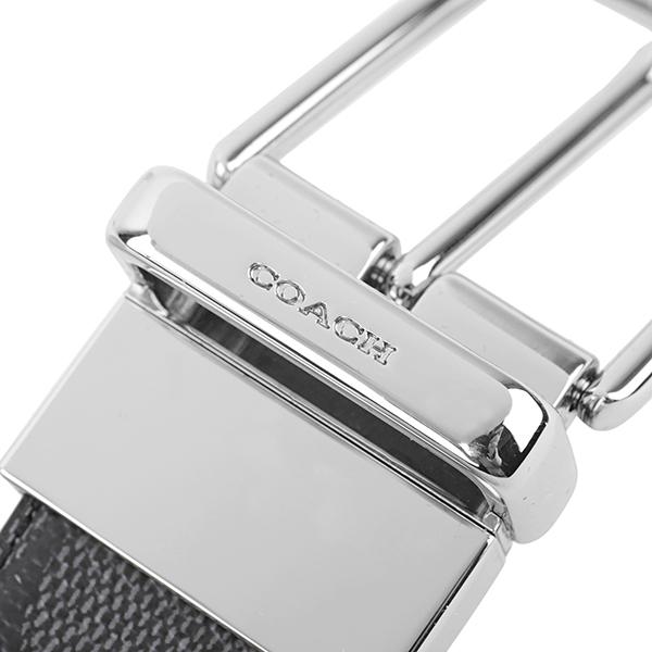 【新品未使用】COACH ベルトF65242 COACH コーチ ベルト シグネチャー F65242 CQ/BK : ブランド