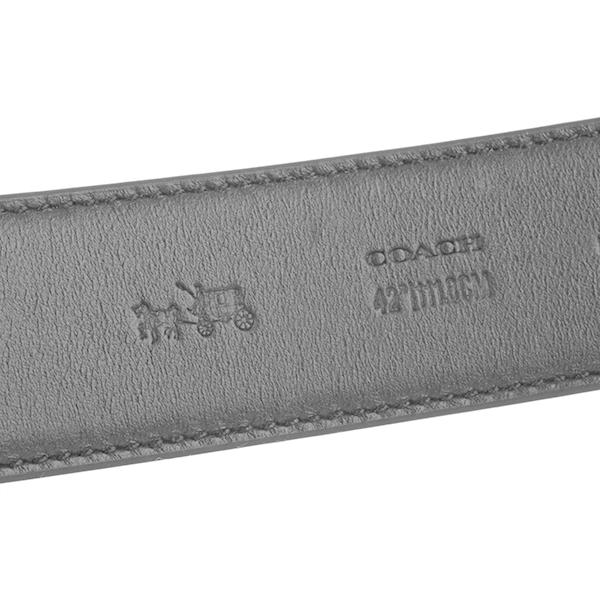 COACH コーチ ベルト シグネチャー F65242 CQ/BK : ブランド