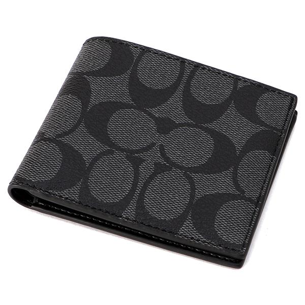 COACH 並行輸入 コーチ 2つ折り財布 シグネチャー F66551 QBMI5