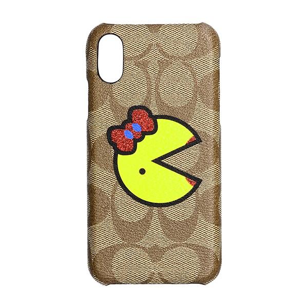 並行輸入 コーチ アウトレット スマートフォンケース IPHONE X/XS CASE F73706 KHYL カーキ/イエロー 黄色 爆買 | COACH