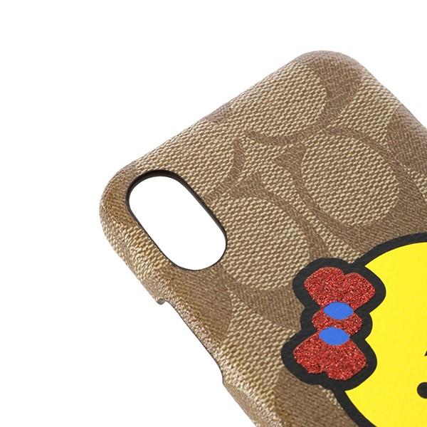 並行輸入 コーチ アウトレット スマートフォンケース IPHONE X/XS CASE F73706 KHYL カーキ/イエロー 黄色 爆買 | COACH | 05