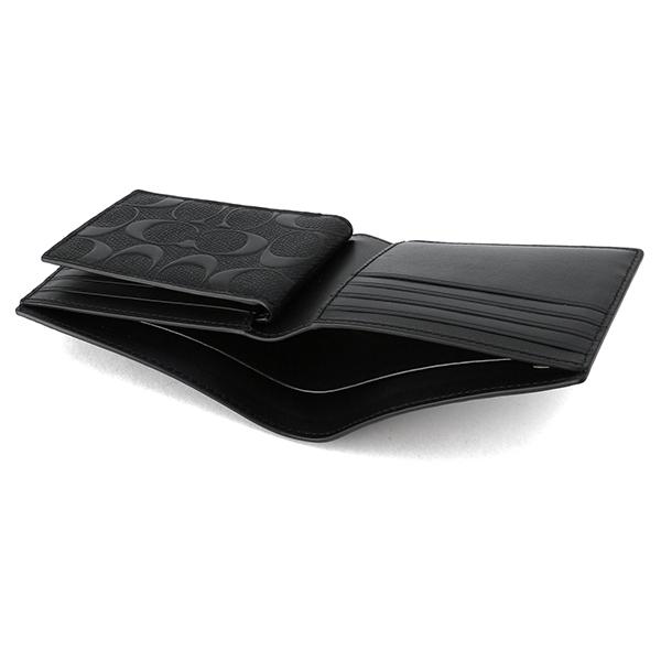 並行輸入 コーチ 2つ折り財布 ブラック 黒 COACH F75371 BLK 爆買 | COACH | 03