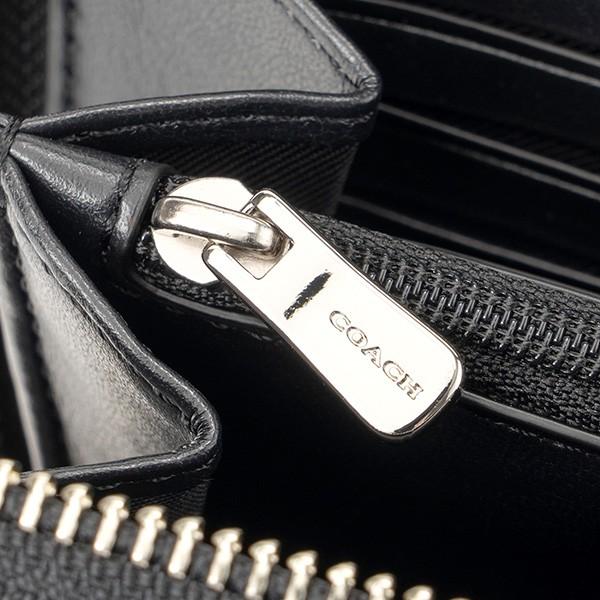 COACH（コーチ） 並行輸入 長財布(ラウンドファスナー) ブラック COACH