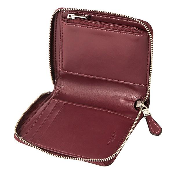 COACH（コーチ） 並行輸入 2つ折り財布 ワインレッド COACH F87757