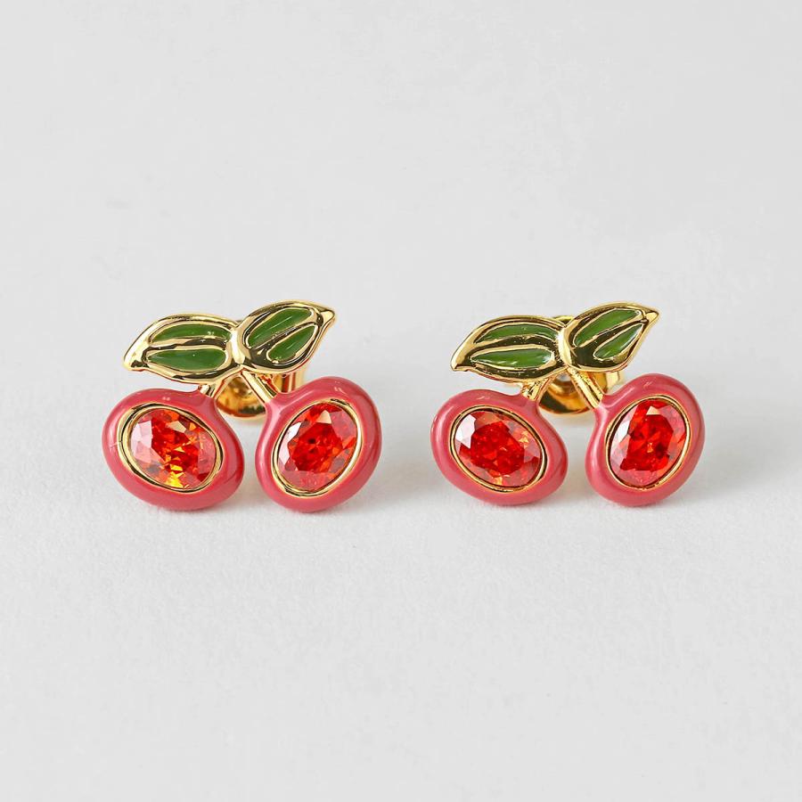 並行輸入 コーチ ピアス チェリー 429233 GLD600 | COACH