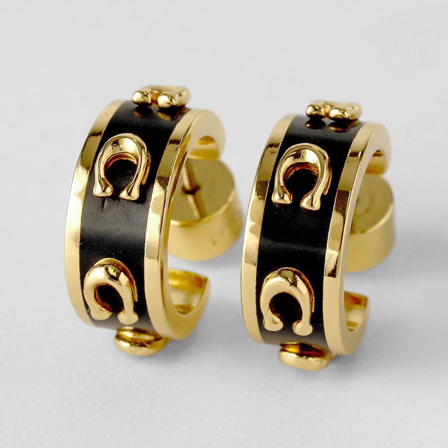 COACH（コーチ） 並行輸入 ピアス ペグド シグネチャー 448375 GLD001
