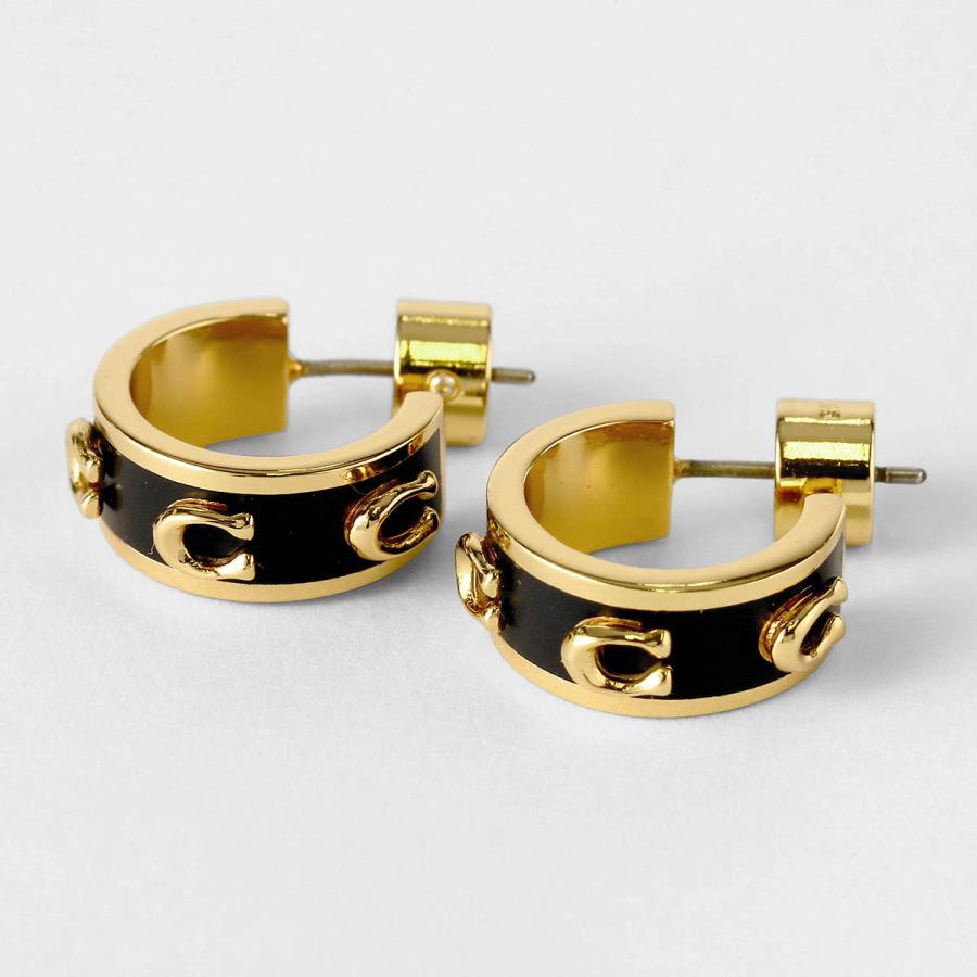 COACH コーチ シグネチャーピアス ゴールド COACH（コーチ） 並行輸入 ピアス ペグド シグネチャー 448375 GLD001