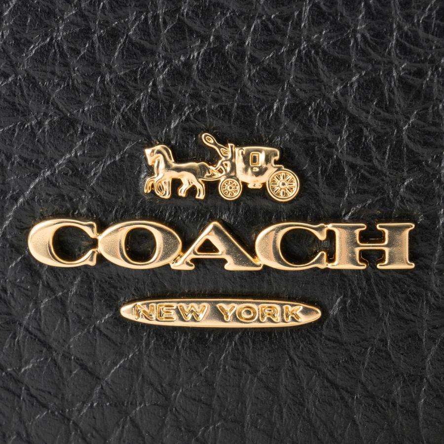 並行輸入 コーチ カードケース ぺブルドレザー 6303 IMBLK | COACH | 05
