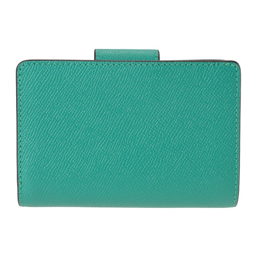 並行輸入 コーチ 2つ折り財布 COACH クロスグレイン 6390 SVAEEレディース グリーン 緑 | COACH | 01