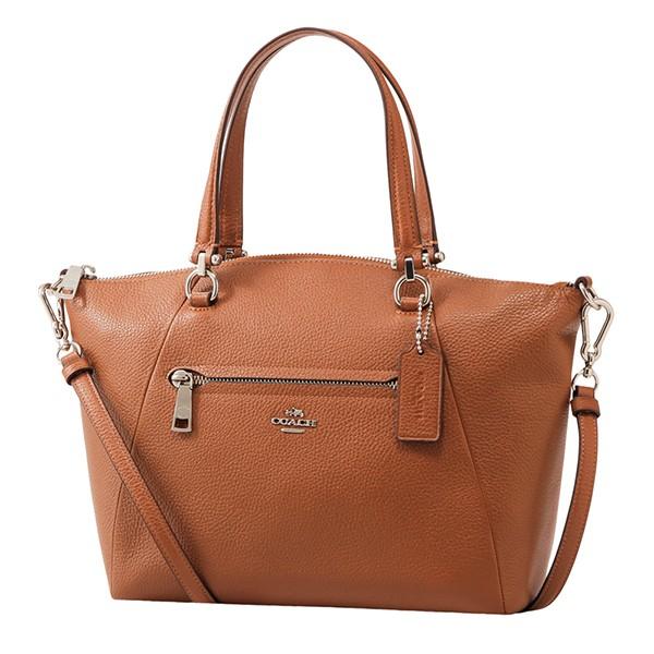 並行輸入 コーチ ハンドバッグ プレーリー サッチェル 34340 SV/SD ブラウン 爆買 | COACH
