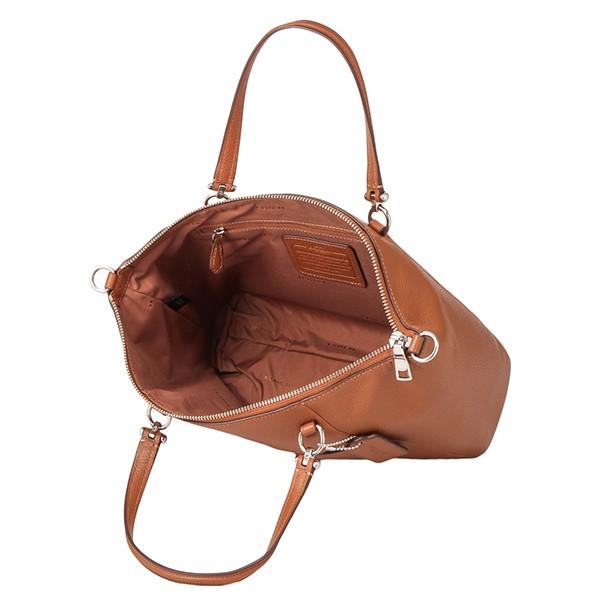 並行輸入 コーチ ハンドバッグ プレーリー サッチェル 34340 SV/SD ブラウン 爆買 | COACH | 04