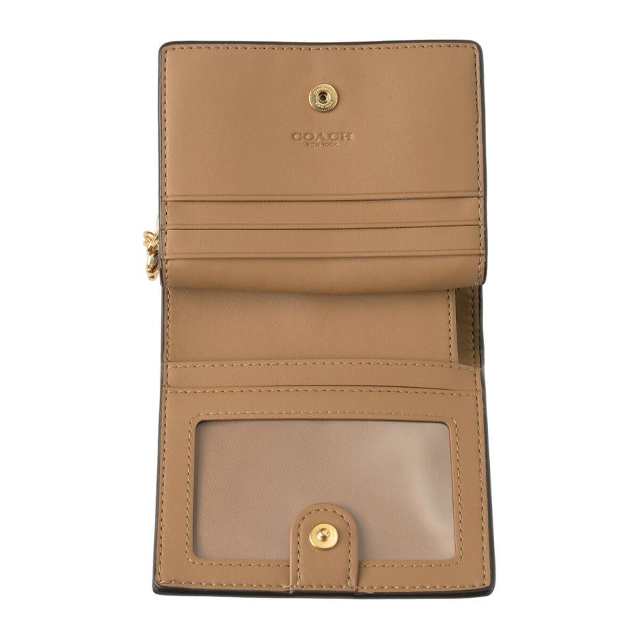 COACH（コーチ） 並行輸入 2つ折り財布 ぺブルドレザー C2862 IMTAU