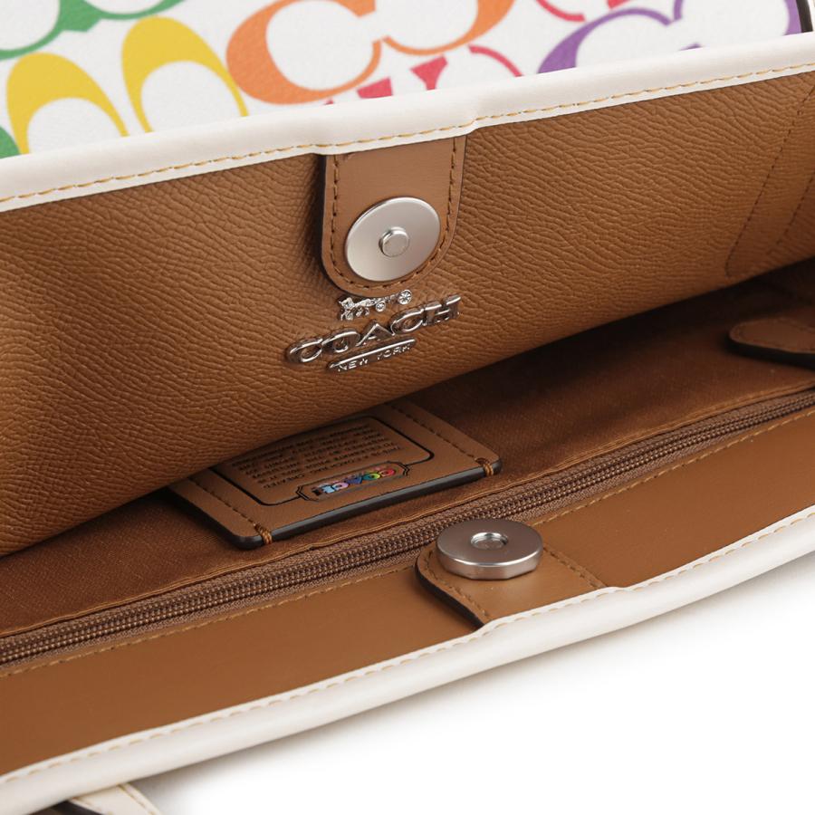 COACH（コーチ） 並行輸入 トートバッグ レインボー シグネチャー