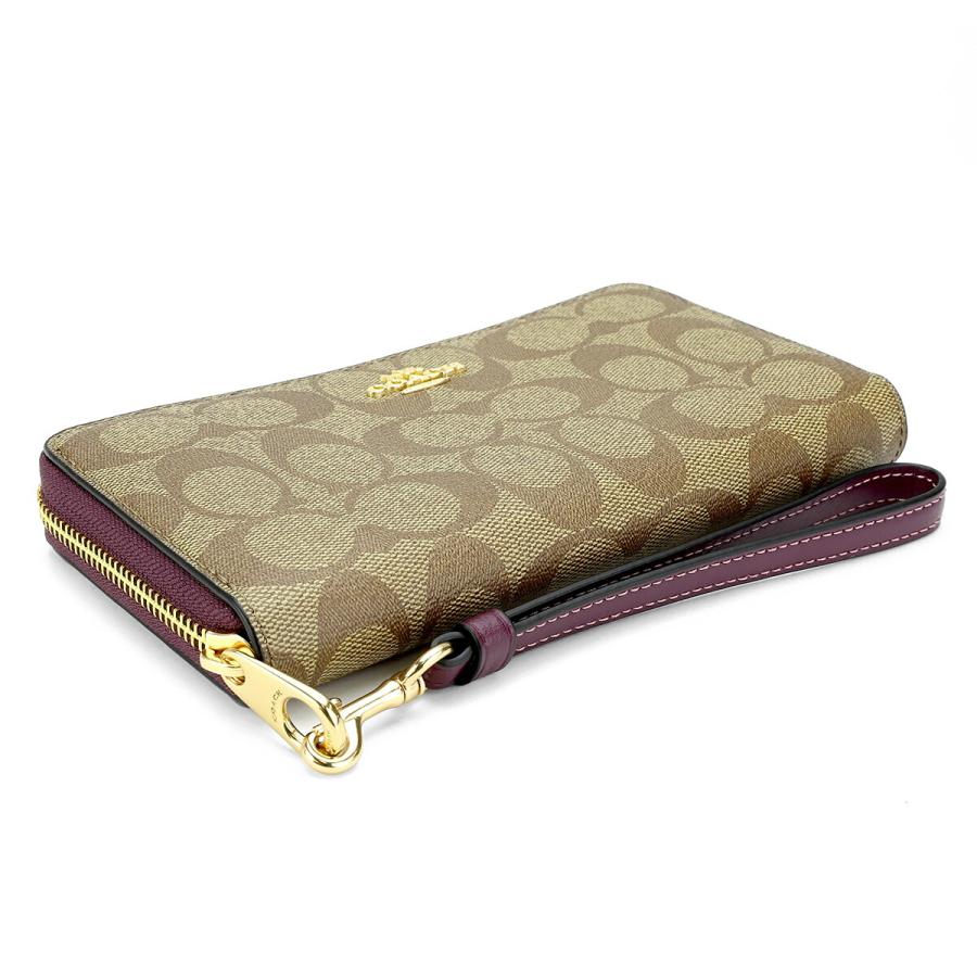 COACH コーチ シグネチャーラウンドファスナー 長財布 C4452 楽天市場】コーチ COACH 財布 長財布 C4452 ストラップ付