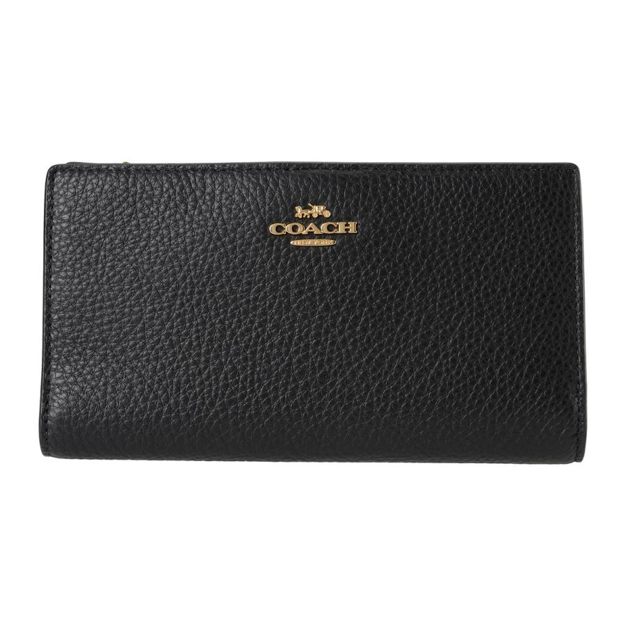 並行輸入 コーチ 長財布 COACH シグネチャー C8329 IMBLKユニセックス ブラック 黒 | COACH