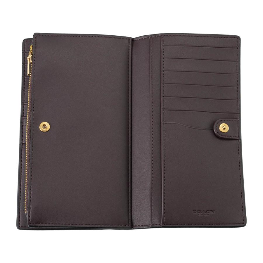 並行輸入 コーチ 長財布 COACH シグネチャー C8329 IMBLKユニセックス ブラック 黒 | COACH | 04