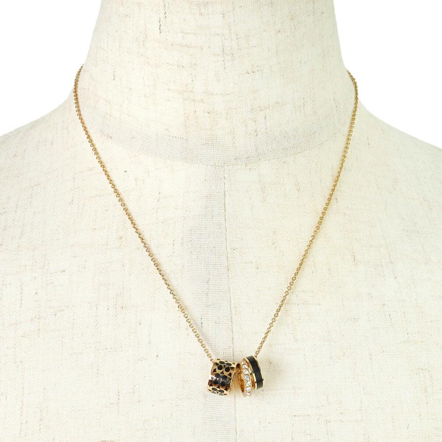 COACH(コーチ)レディース女性用ネックレスC9446-GDBK 新品正規品 Amazon | [コーチ] ネックレス C9446 SignatureCEnamelNecklace