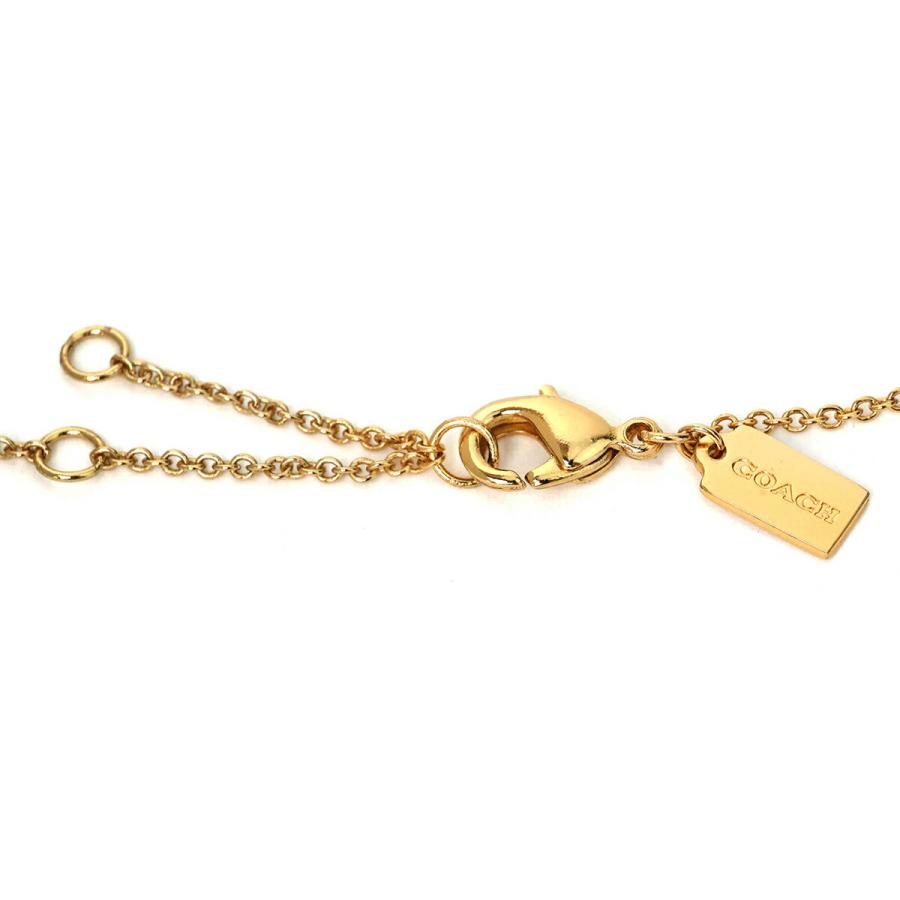 並行輸入 コーチ ネックレス COACH シグネチャー C9446 GDBKONEレディース ゴールド 金 ブラック 黒 | COACH | 06