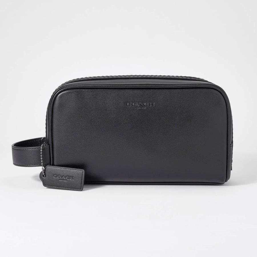 並行輸入 コーチ ポーチ スムースカーフレザー CAT30 QBBK | COACH