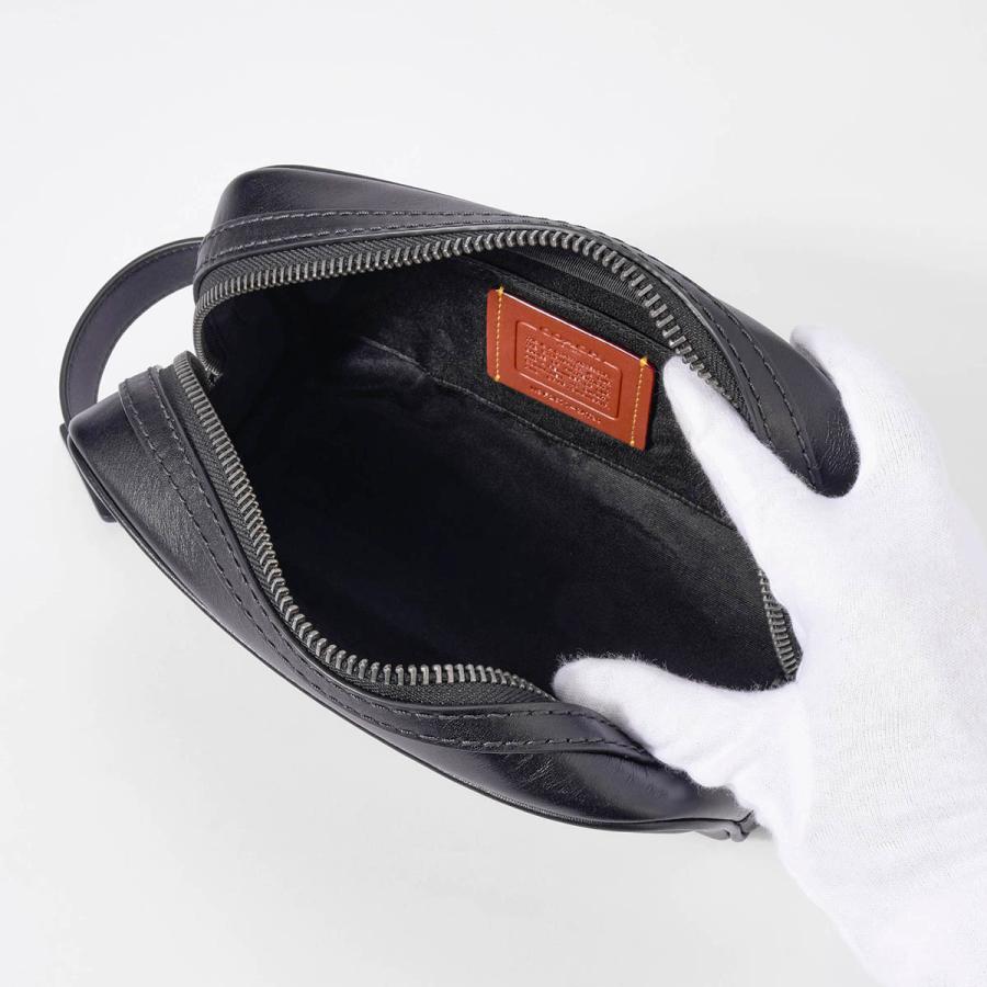 並行輸入 コーチ ポーチ スムースカーフレザー CAT30 QBBK | COACH | 04