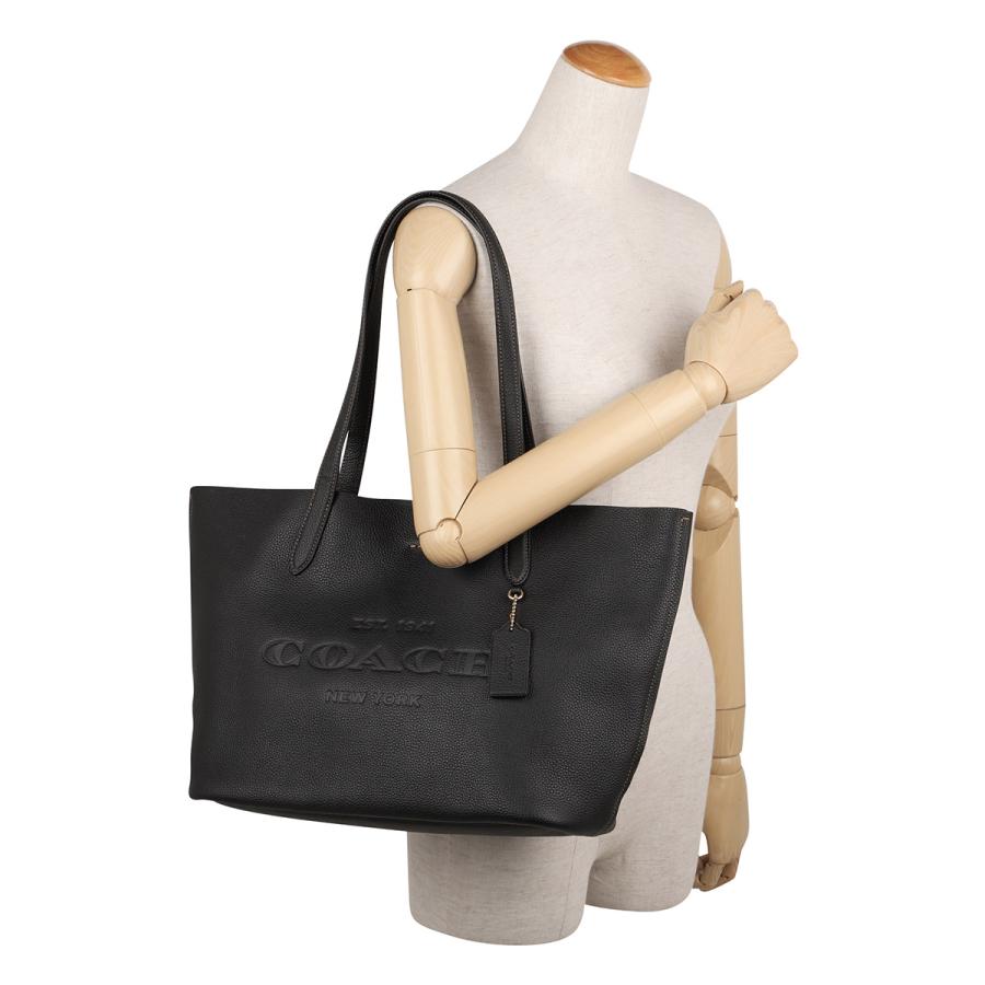 超美品 コーチ トートバッグ COACH コーチ トートバッグ ペブルドレザー CC050 IMBLK
