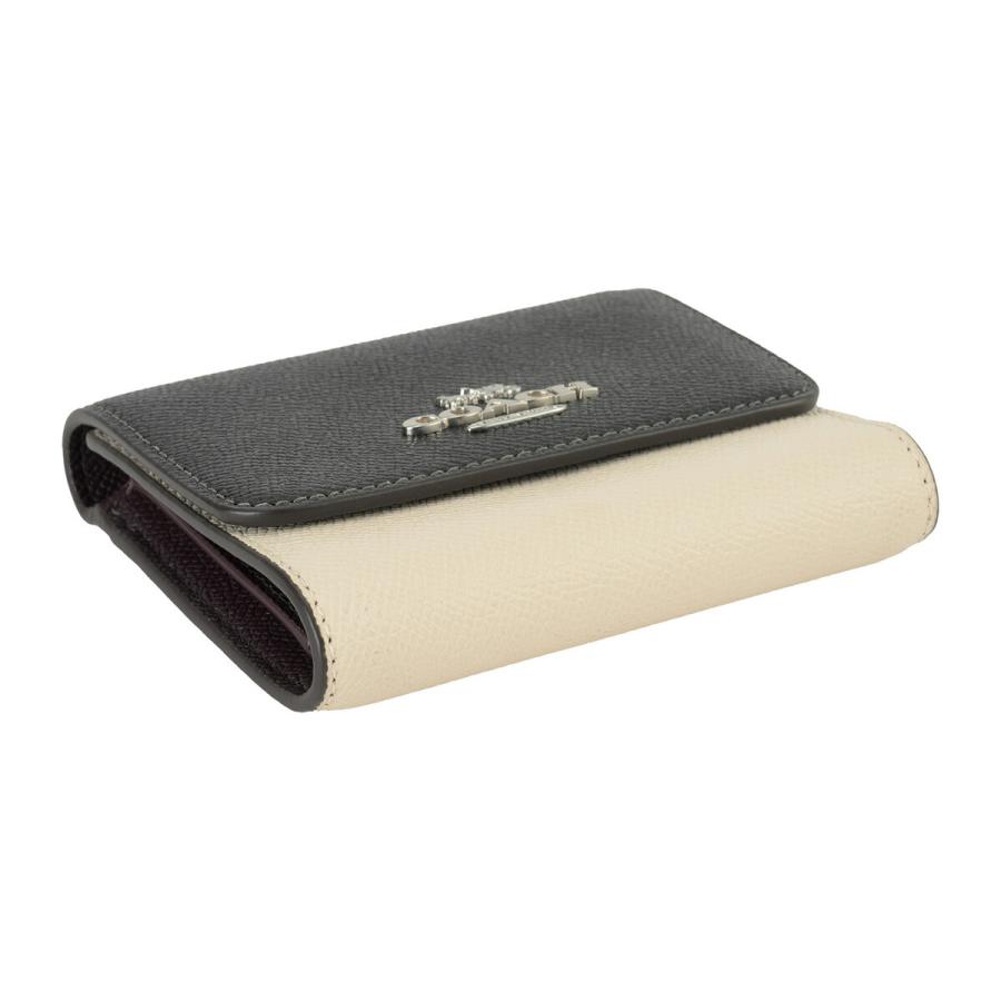 COACH（コーチ） 並行輸入 2つ折り財布 カラーブロック CF446 SVNOK