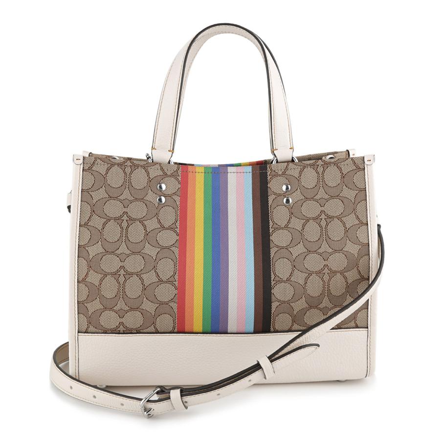 COACH コーチ トートバッグ シグネチャー ジャカード レインボー COACH コーチ トートバッグ シグネチャー ジャカード レインボー
